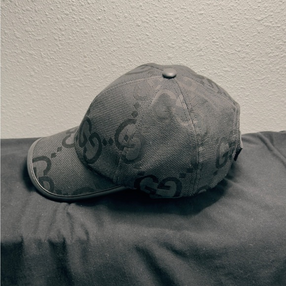 Gucci Gray Monogram Hat - Picture 3 of 7